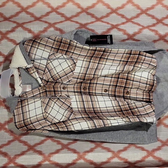 No Boundaries Tops - Women's Fleece Flannel